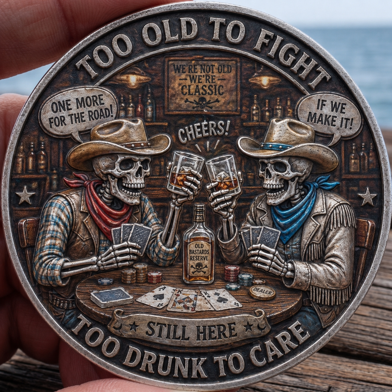 🏆Before Father’s Day 40% OFF- 🪙 OLD BASTARDS BROTHERHOOD COIN