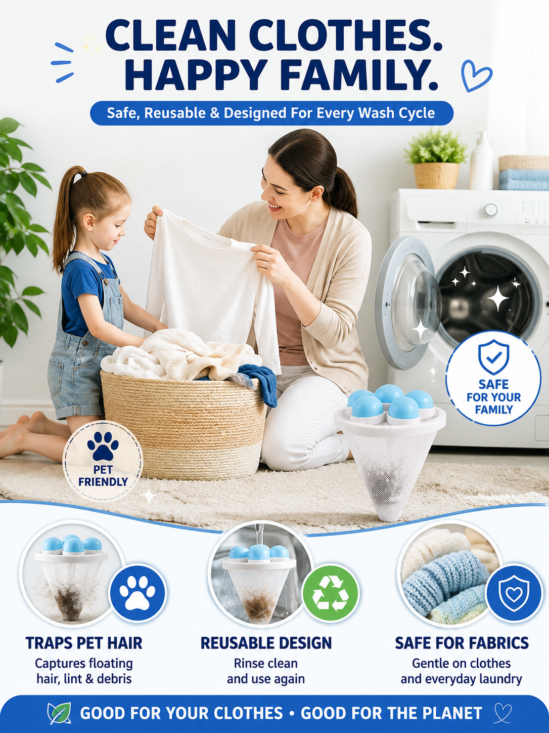 🎁Hot Sale 70% OFF🎉Floating Lint Mesh Bag For Laundry