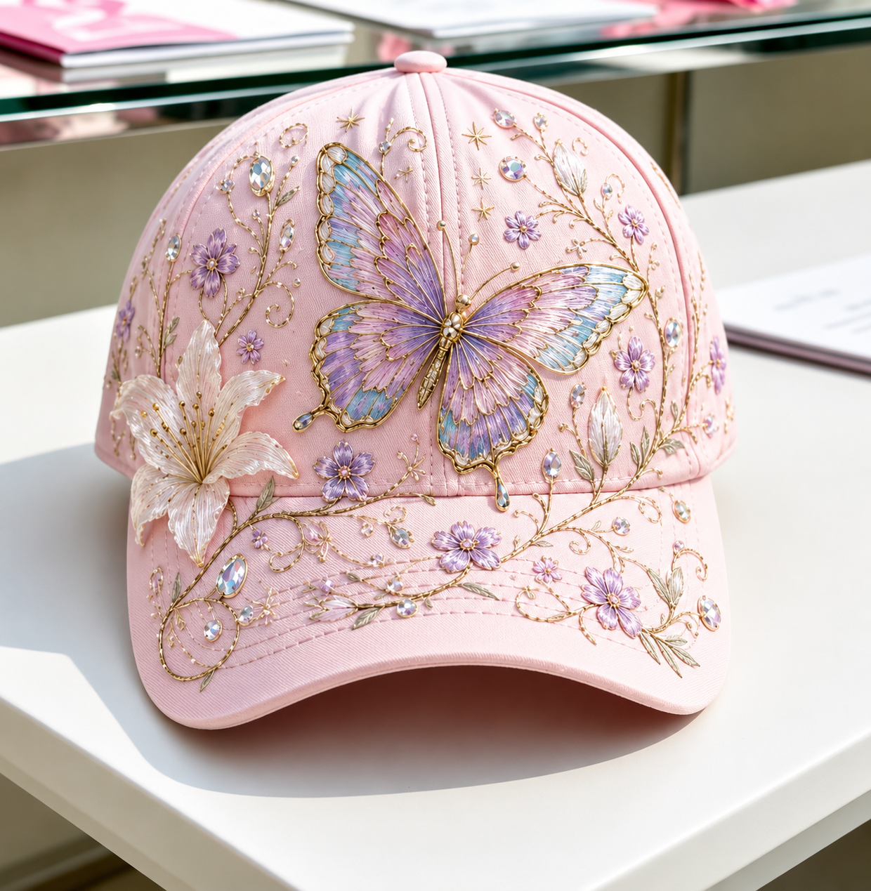🔥Limited Edition -🌸🦋 Garden Morning Cap 