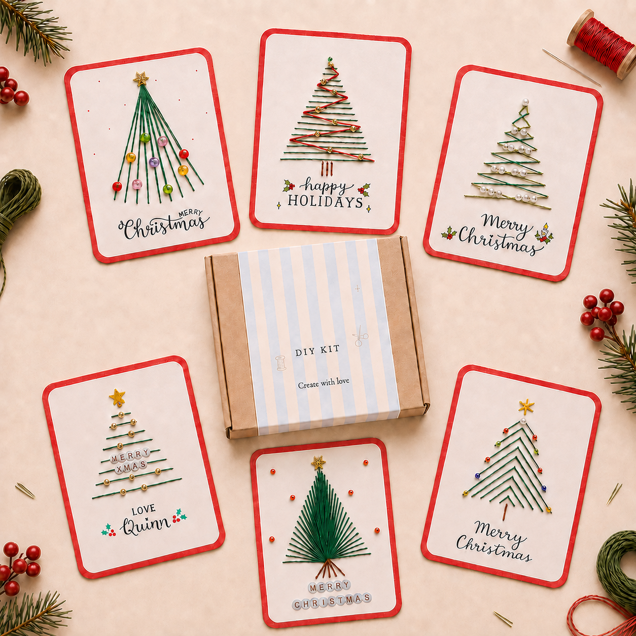 🔥Limited time 70% OFF -🎄Merry & Bright Christmas DIY Kit