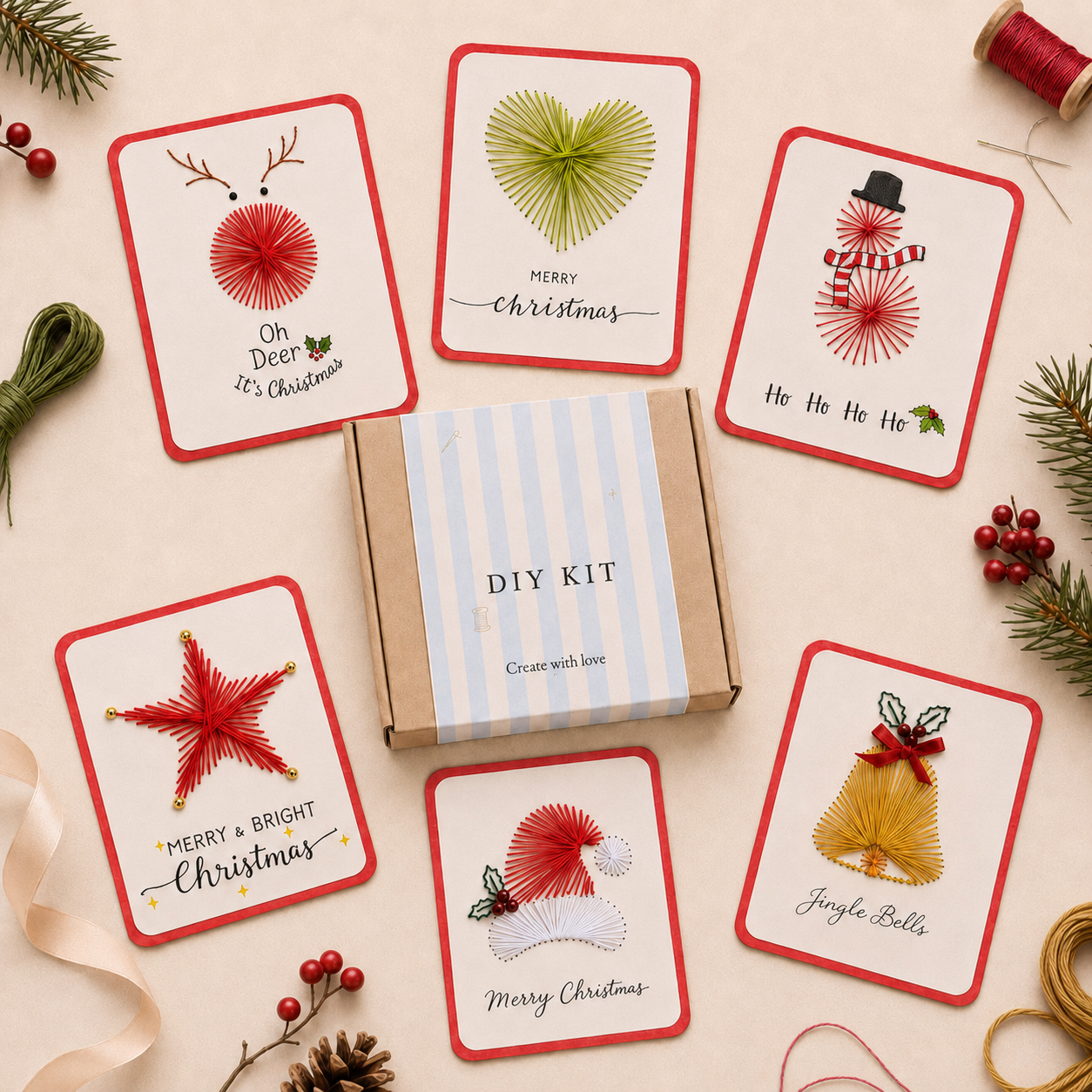 🔥Limited time 70% OFF -🎄Merry & Bright Christmas DIY Kit