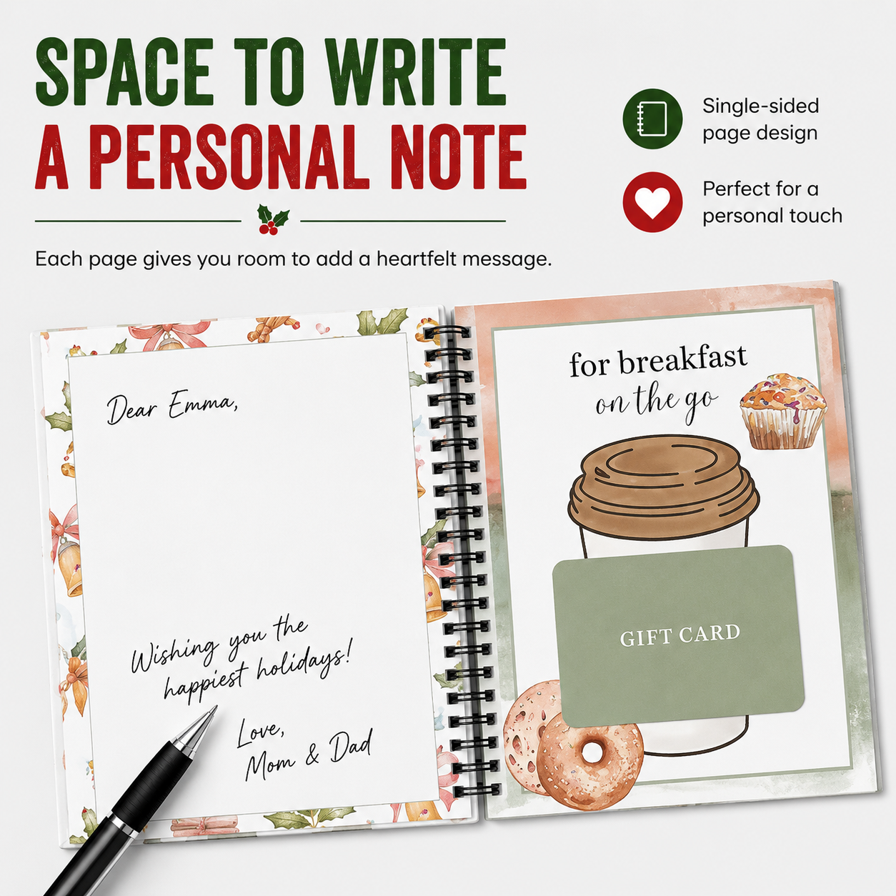 🔥 LIMITED-TIME 70% OFF — Christmas Gift Card Book