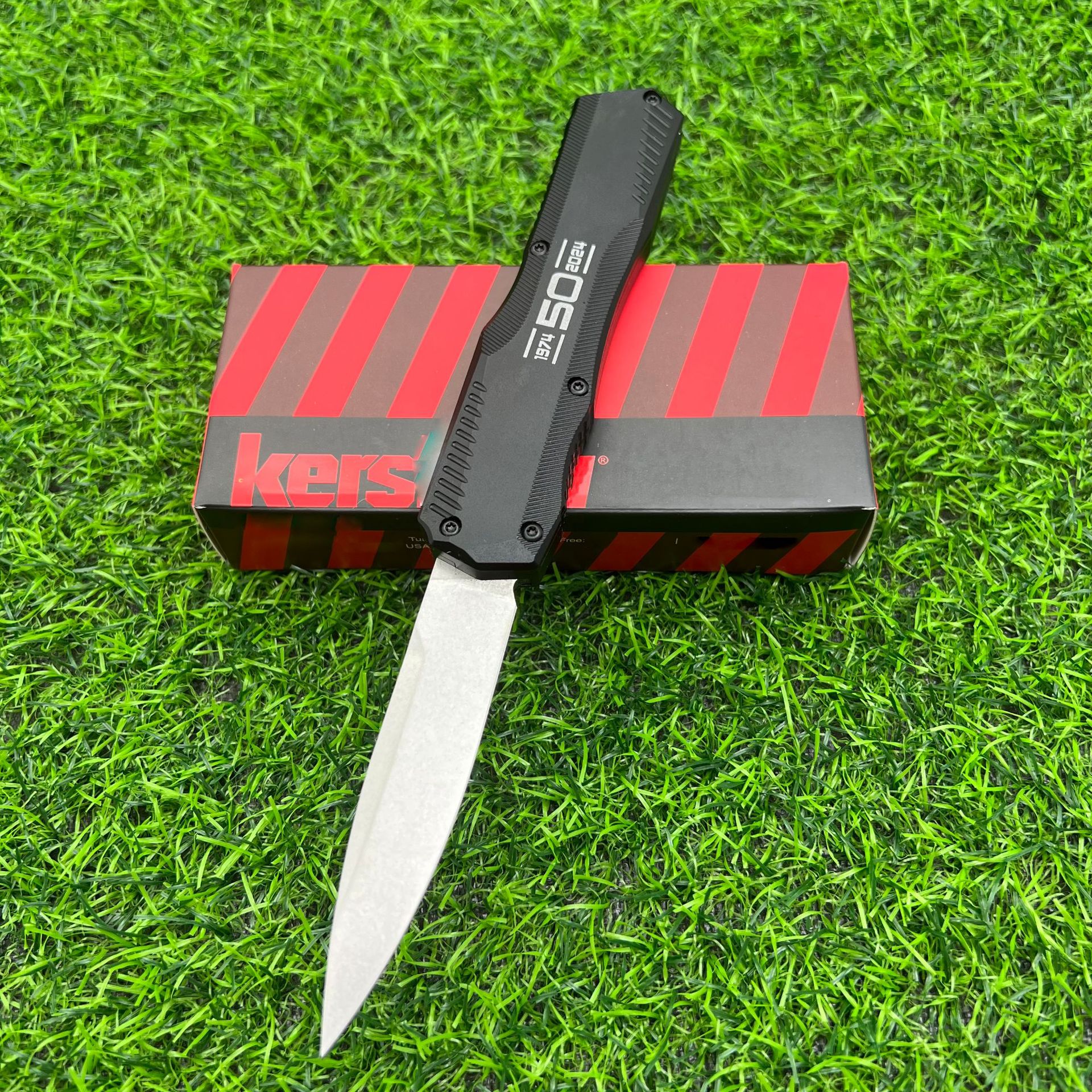 ⚡Last Day 70% OFF丨Kershaw 9000R Matt Diskin OTF AUTO Knife (🎉50th Anniversary Edition🎉)