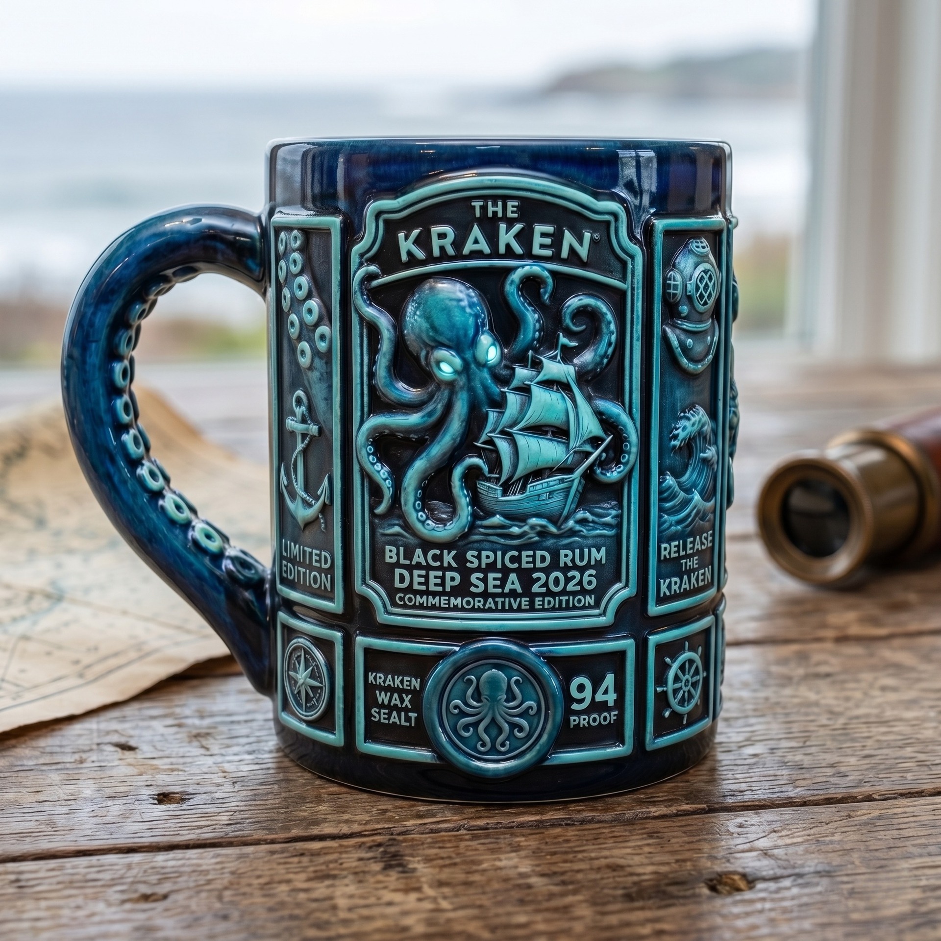 🐙 The Kraken Deep Sea 2026 Collector Mug