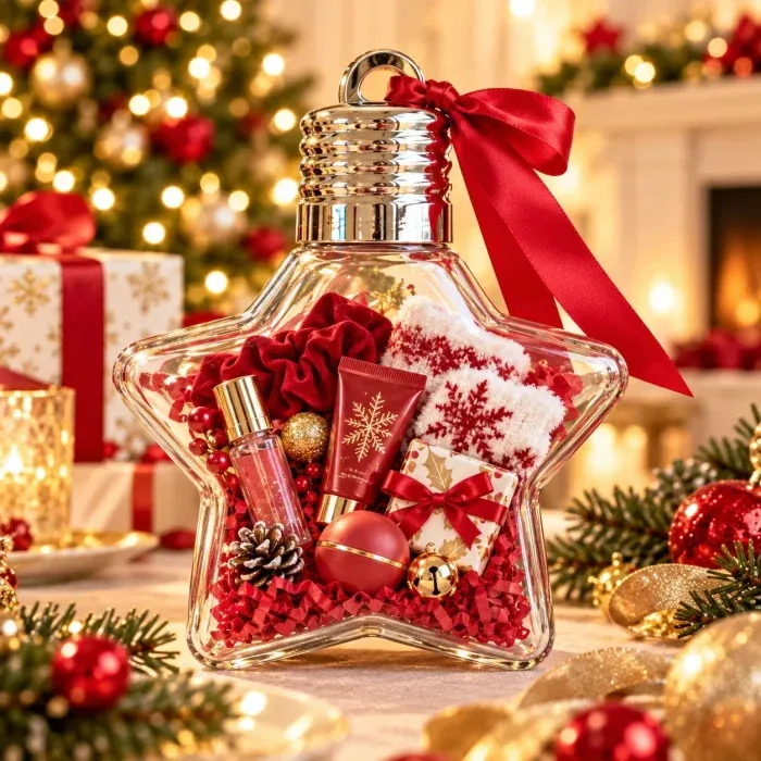 🔥Last 40pcs🎉-🎄🎁DIY Christmas Bell Gift Box - Clear DIY Surprise Container 