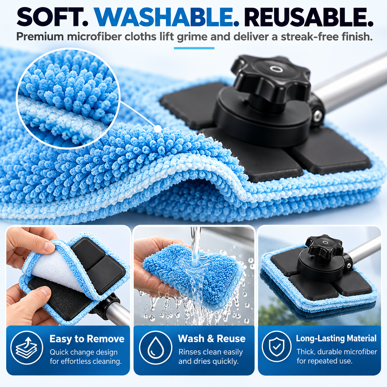 Magnetic Windshield Cleaner Feature Gallery