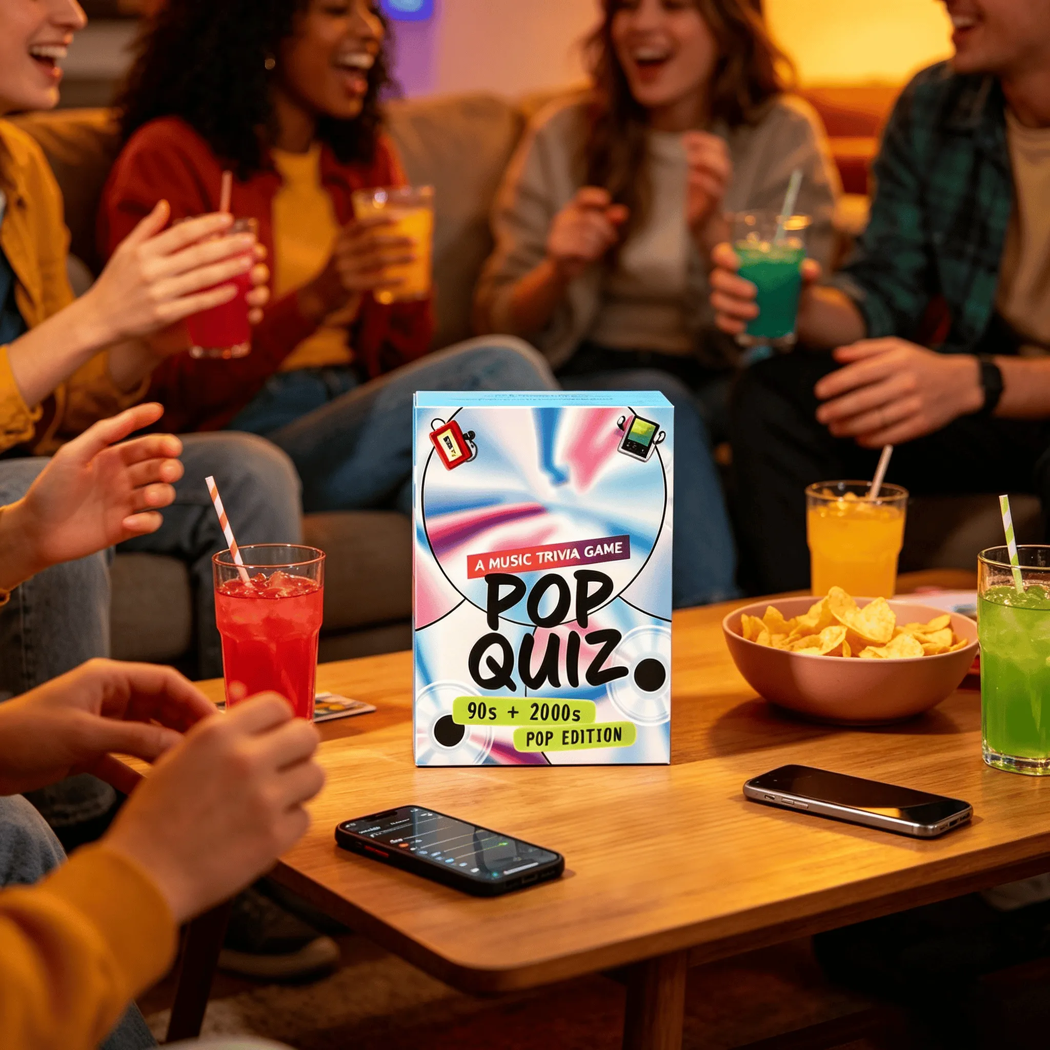 🔥Last 40pcs🎉-Lyrics Pop Quiz Pop Quiz 90s & 2000s Edition Music Trivia Game