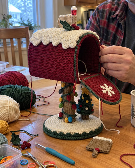 Christmas mailbox by Norwenna