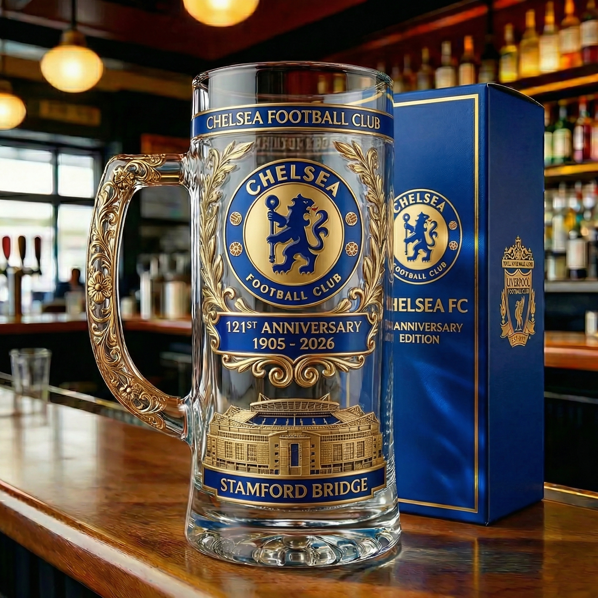 Football Club Anniversary Collector's Edition Glass Series