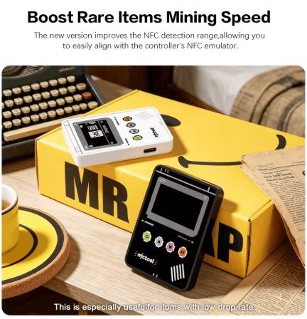 LIMITED TIME 70% OFF! ⚡-💥🏆 Pro NFC Tag Emulator: Intelligent Multi-Game Reader with 1.4" OLED Screen – 3000+ Saves, Unlimited Rewrite & Auto UID Regen for Ultimate Gaming 🚀