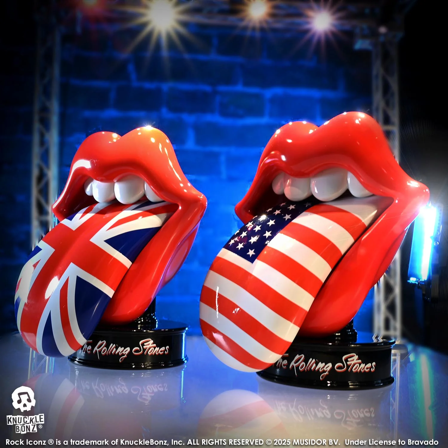 🎸✨ The Rolling Stones “Licks” Collectible Statue 🐾🔥