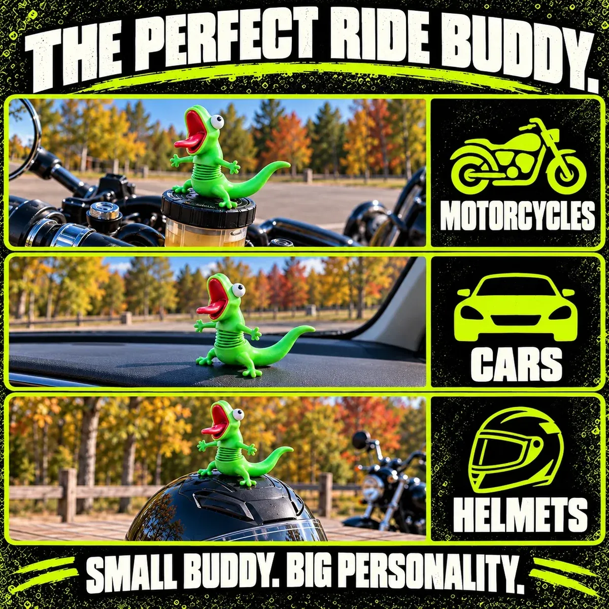 Motorcycle car and helmet display ideas