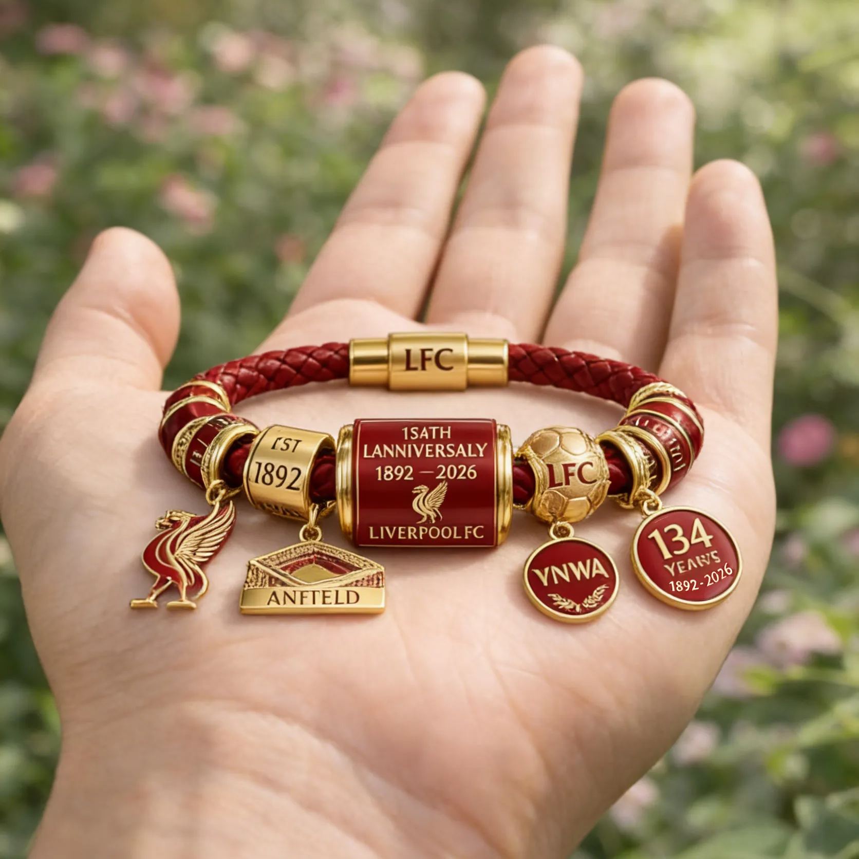 Liverpool FC 134th Anniversary Collector Bracelet