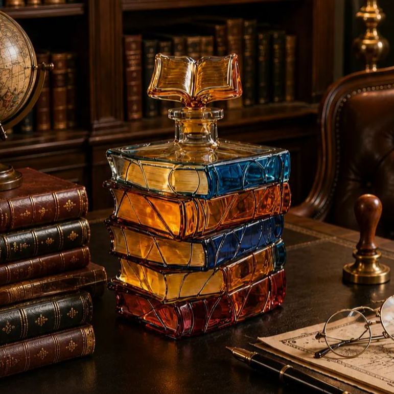 📚Vintage Book Bottle
