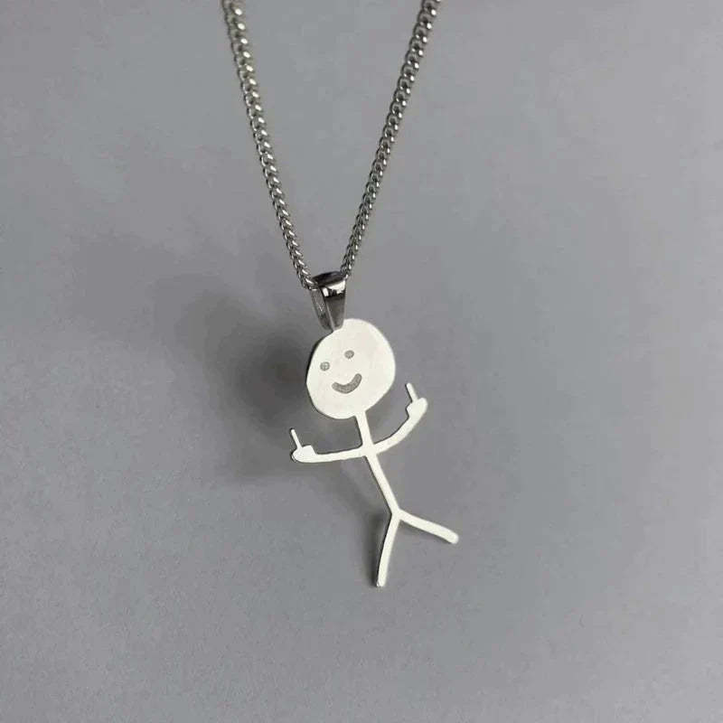 Funny Doodle Necklace