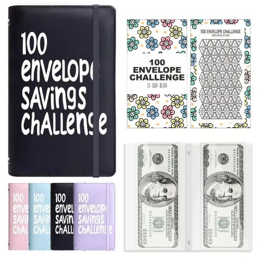 100 Envelope Savings Challenge Book