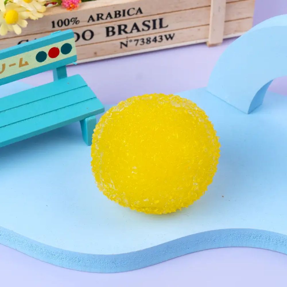 Handcrafted Crystal Mochi Ball - Squishy Toy