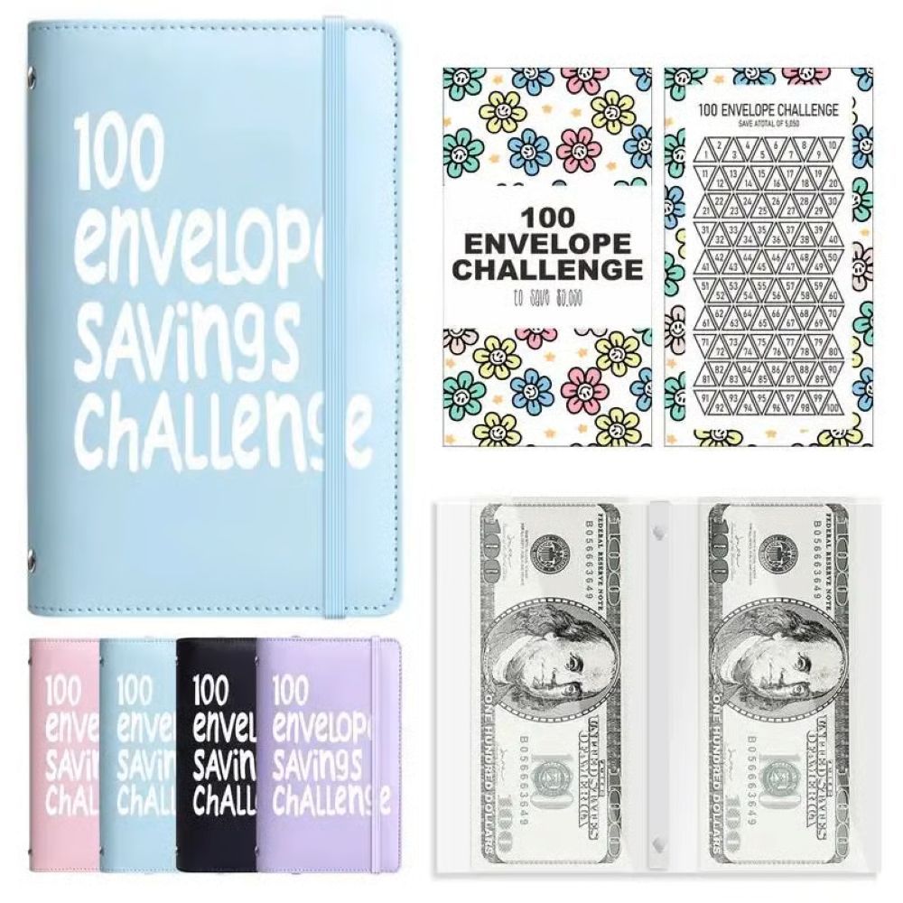 100 Envelope Savings Challenge Book