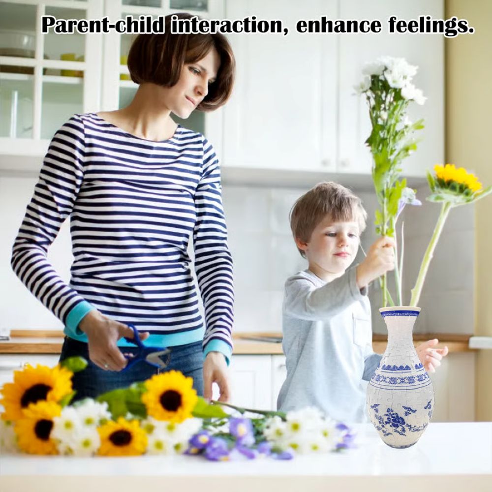 3D Puzzle Vase