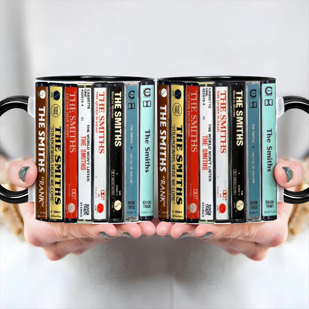 The Smiths Albums Cassette Retro Collection Accent Mug