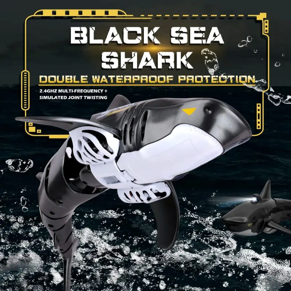 Remote Control Shark Toy – Realistic RC Shark for Pools, Bath & Water Play