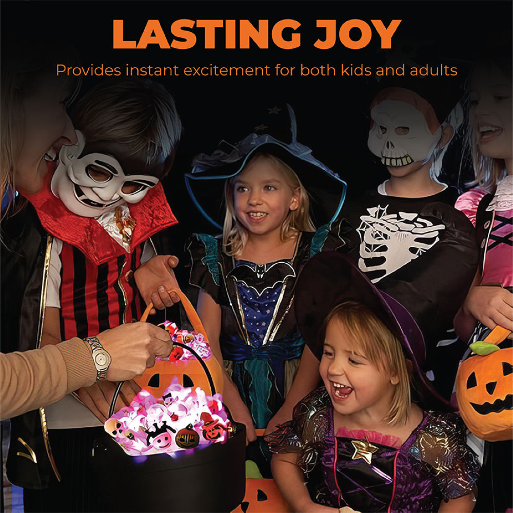 Halloween LED Glow Rings (50pcs set)