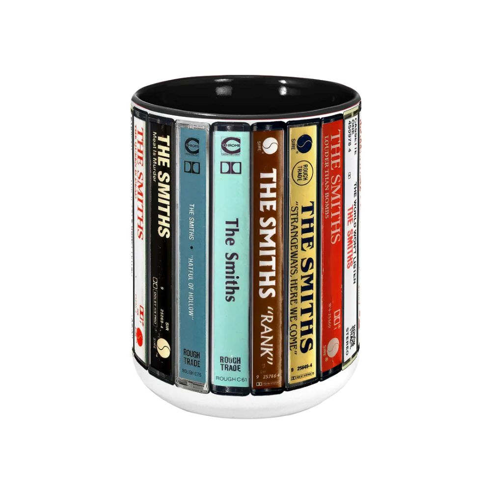 The Smiths Albums Cassette Retro Collection Accent Mug