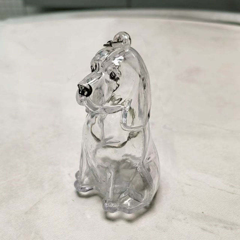 Beagle Hair Collector Keychain Charm Memorial Storage Box HC020