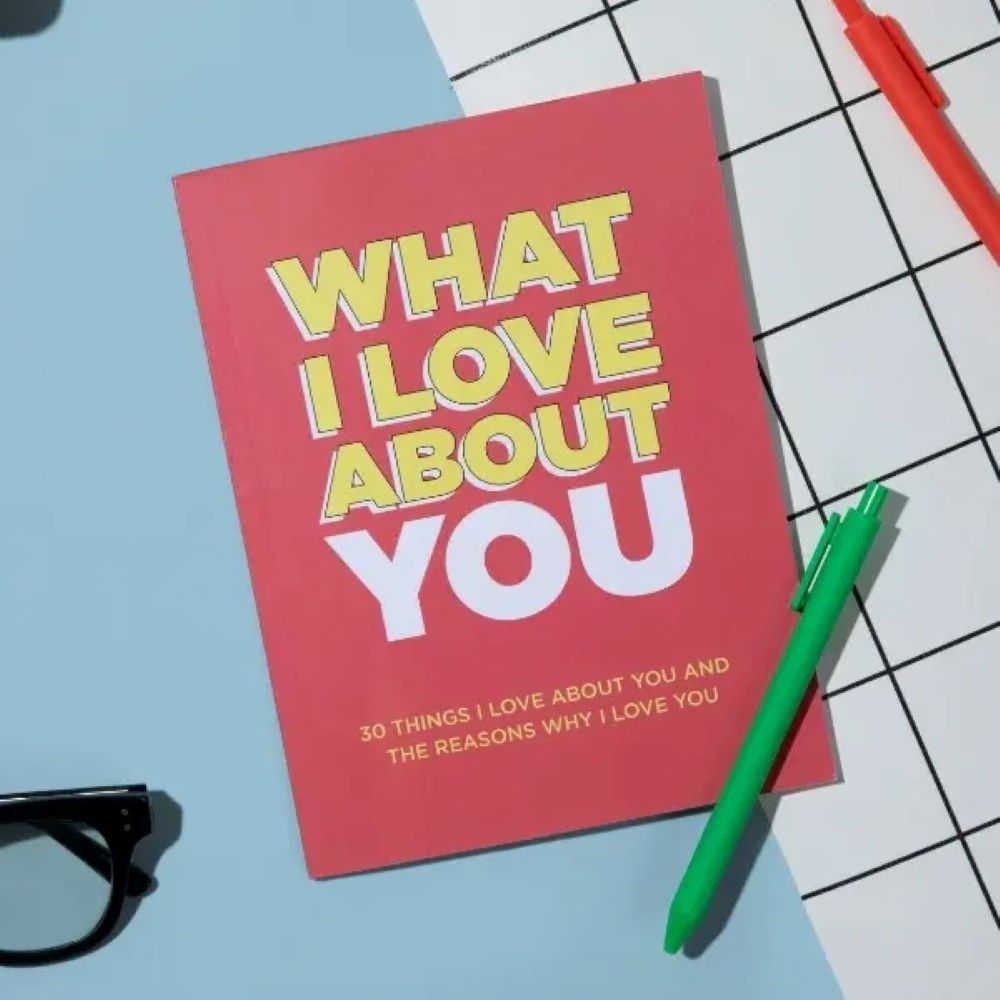 What I Love About You - Why I Love You Fill-in-the-Blank Gift Book
