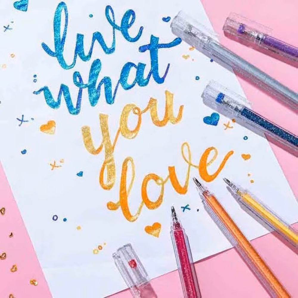 Glitter Gel Pen Set