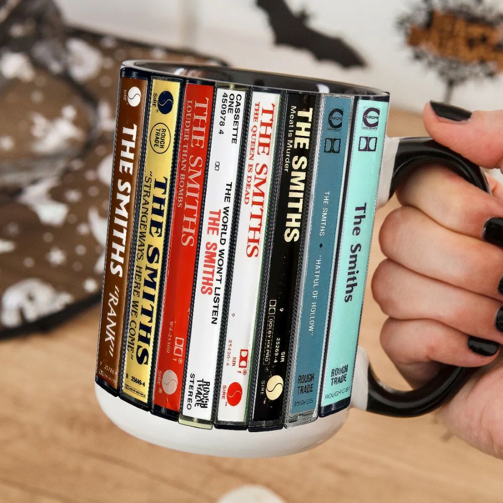 The Smiths Albums Cassette Retro Collection Accent Mug