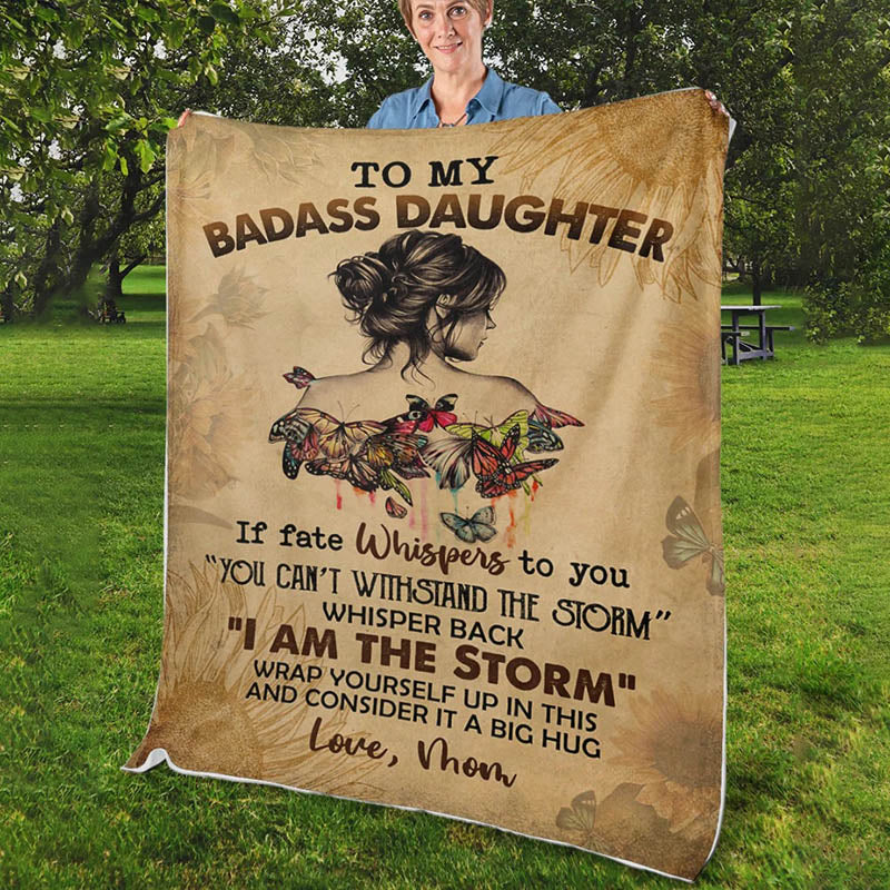 To My Daughter - A945 - Blanket