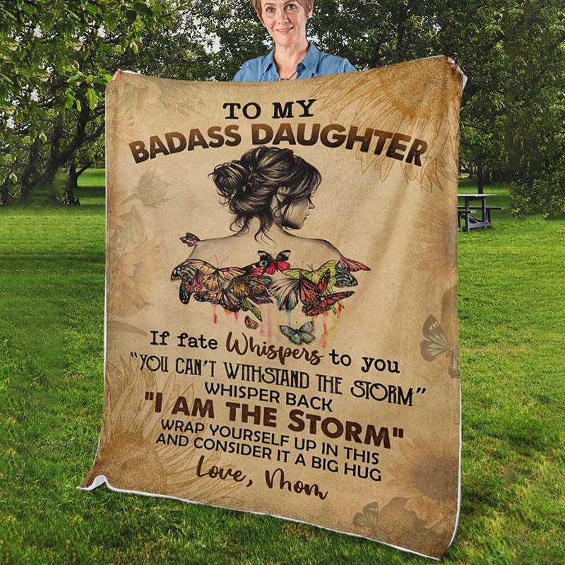 To My Daughter - A945 - Blanket