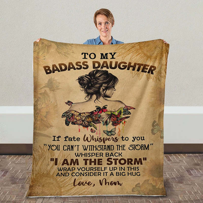 To My Daughter - A945 - Blanket