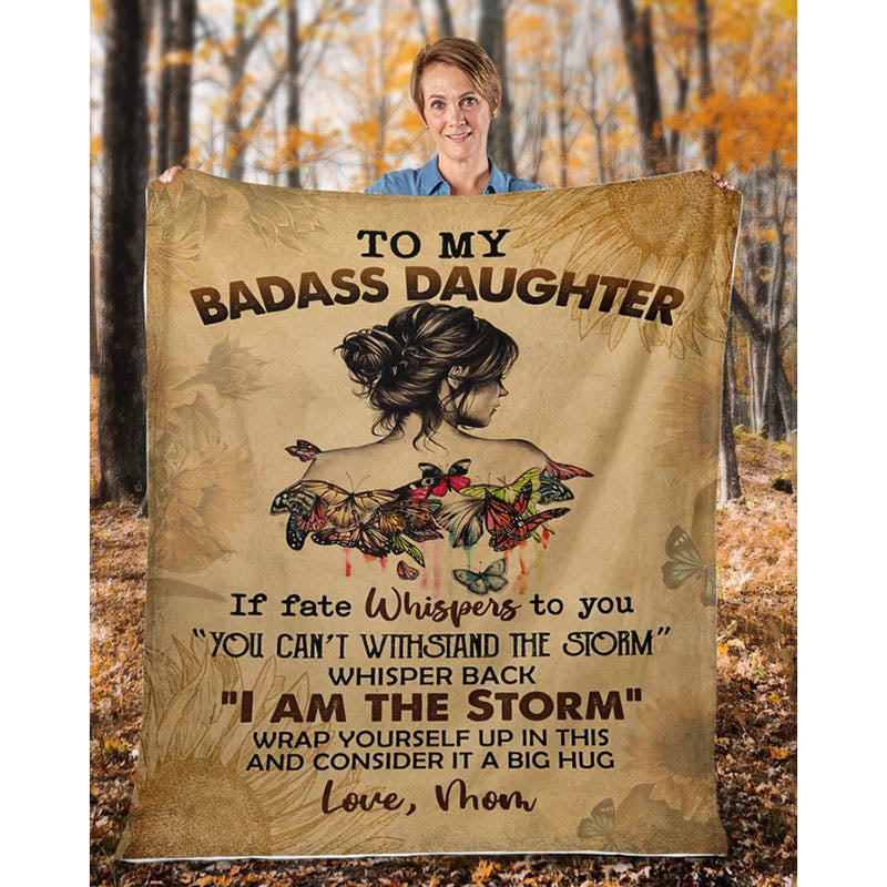 To My Daughter - A945 - Blanket