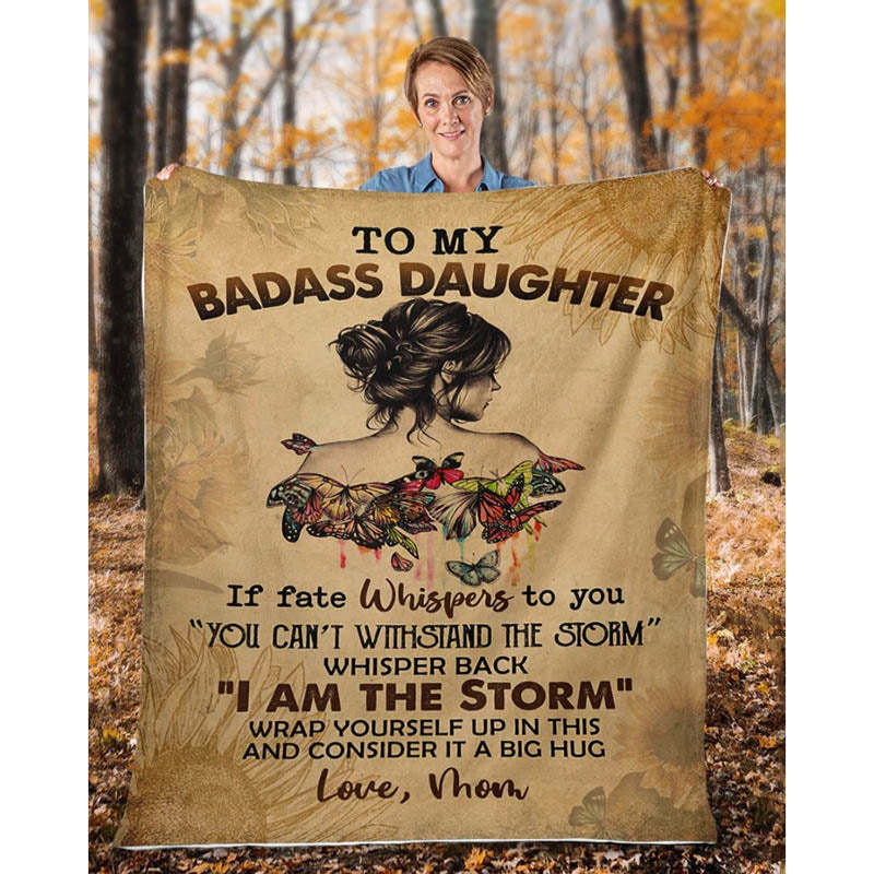 To My Daughter - A945 - Blanket