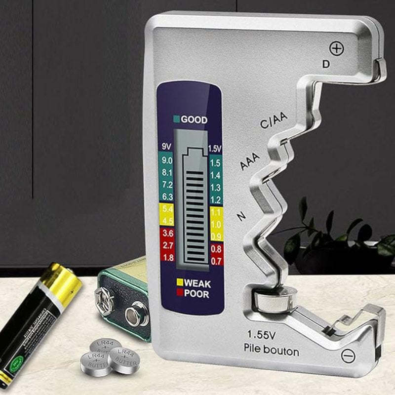 Universal Digital Battery Tester