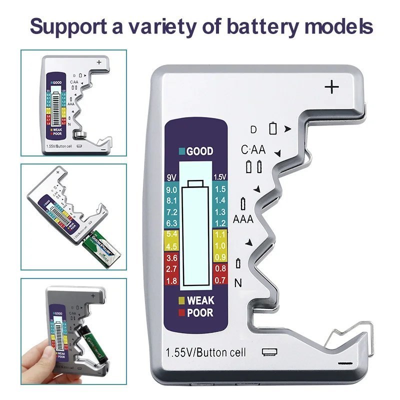 Universal Digital Battery Tester