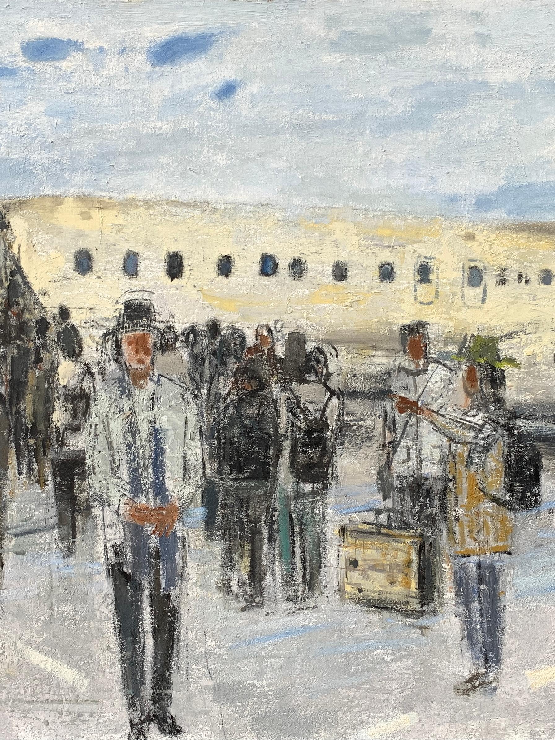 “Scenes on the Journey Home” Oil on Canvas｜120cm × 75cm｜One-of-a-Kind 