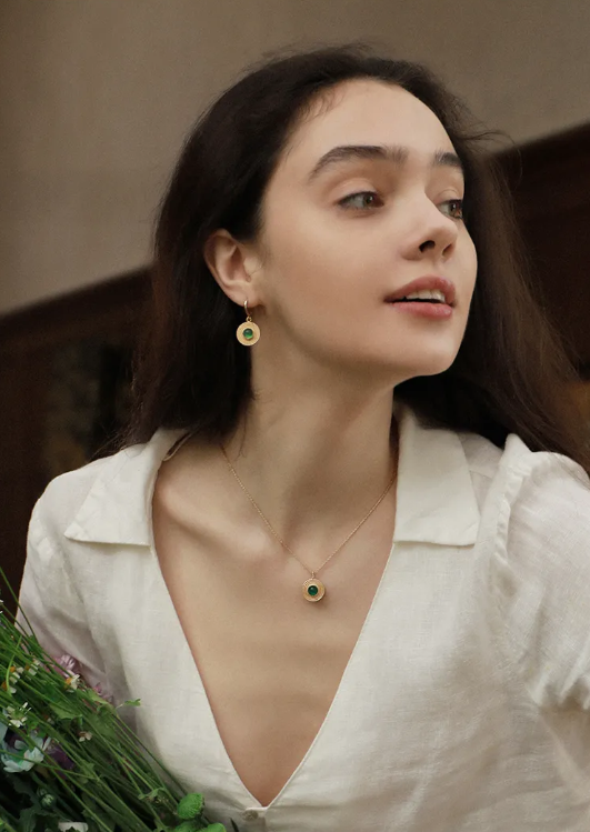 Woven Straw-Inspired Retro Ring · Original Design Pinky Ring / Statement Ring · Niche High-End Style New Year Collection · Earrings · Necklace