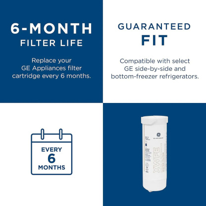 GE XWFE refrigerator water filter