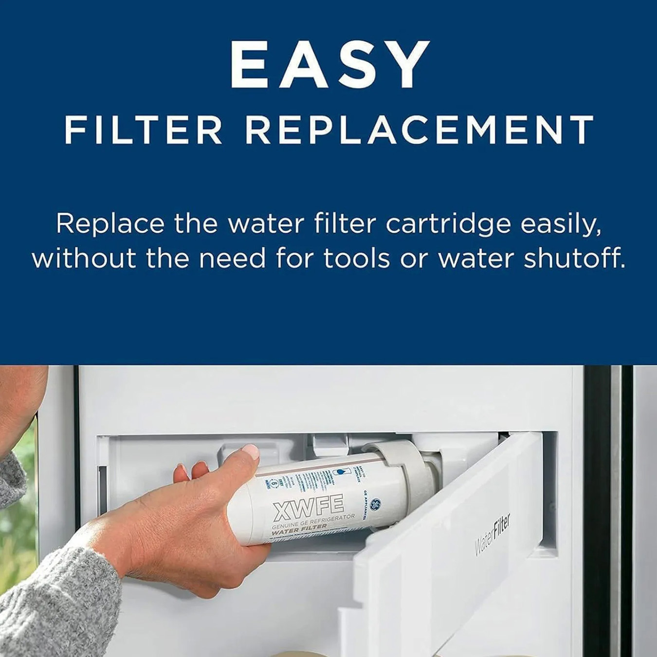GE XWFE refrigerator water filter