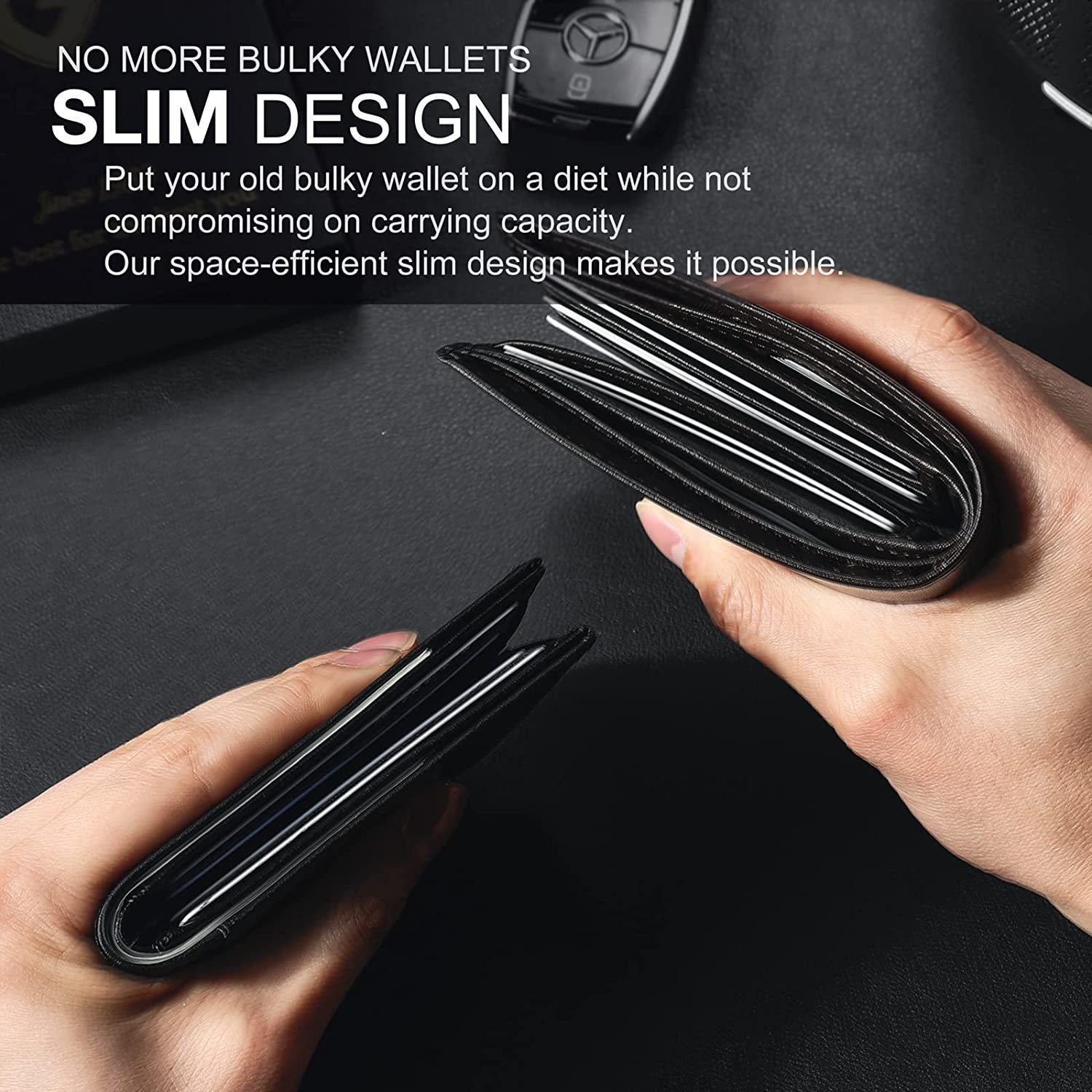 🔥Mens Slim Wallet RFID Blocking - 🔥Last Day 49% OFF🔥