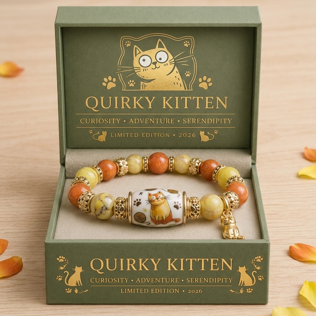 🔥Last Day 49% OFF🔥Quirky Kitten Limited Edition Bracelet