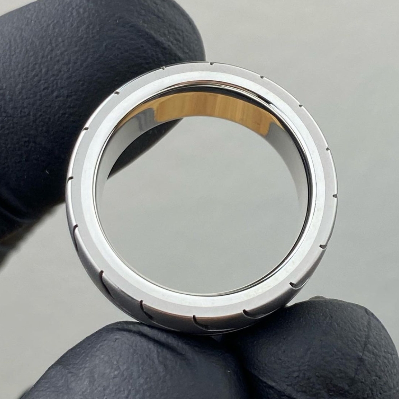 🏎Handmade Metal Racing Tire Ring🏁