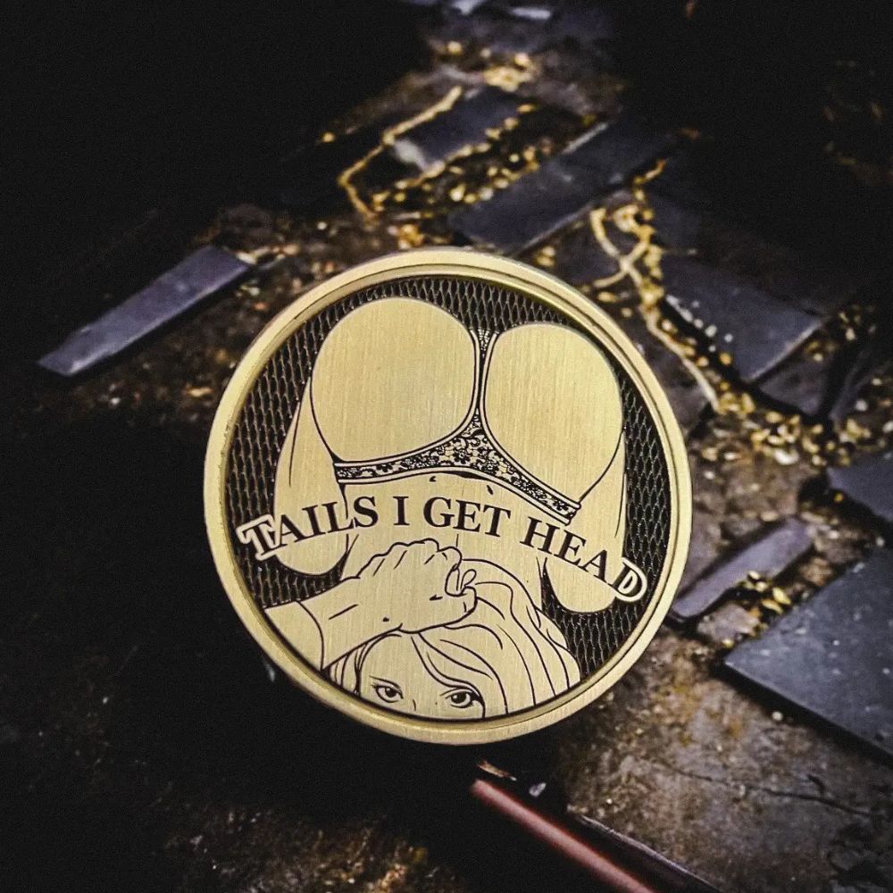 🔥Limited Edition-Early Valentine’s Day Discounts🎁-Funny Heads and Tails Coins