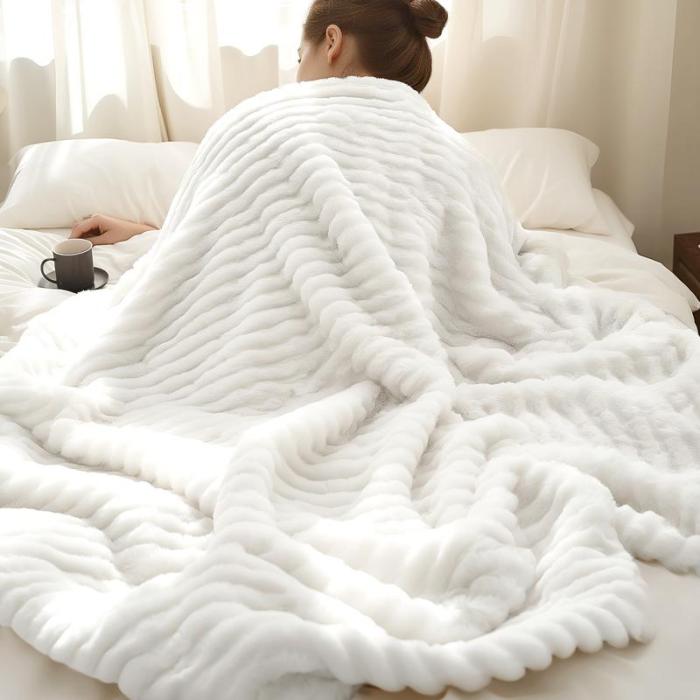 [🎅Final 24-hour Preferential Deal🎅]2024 HOT SALE❄️Popular thickened plush nap blanket