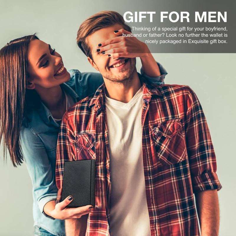 🔥Mens Slim Wallet RFID Blocking - 🔥Last Day 49% OFF🔥