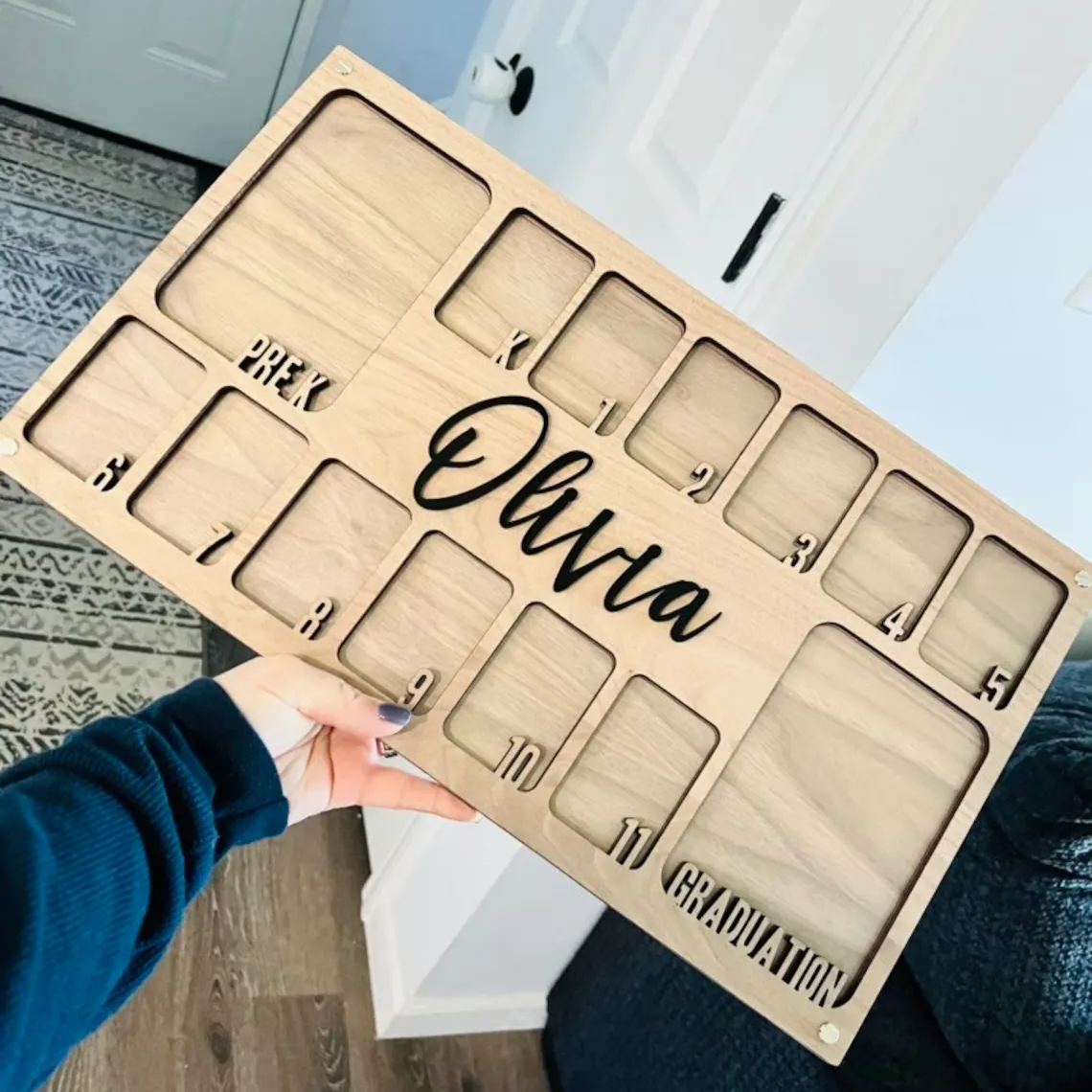 🎁School Years Photo Frame | Pre K to Graduation Picture Frame