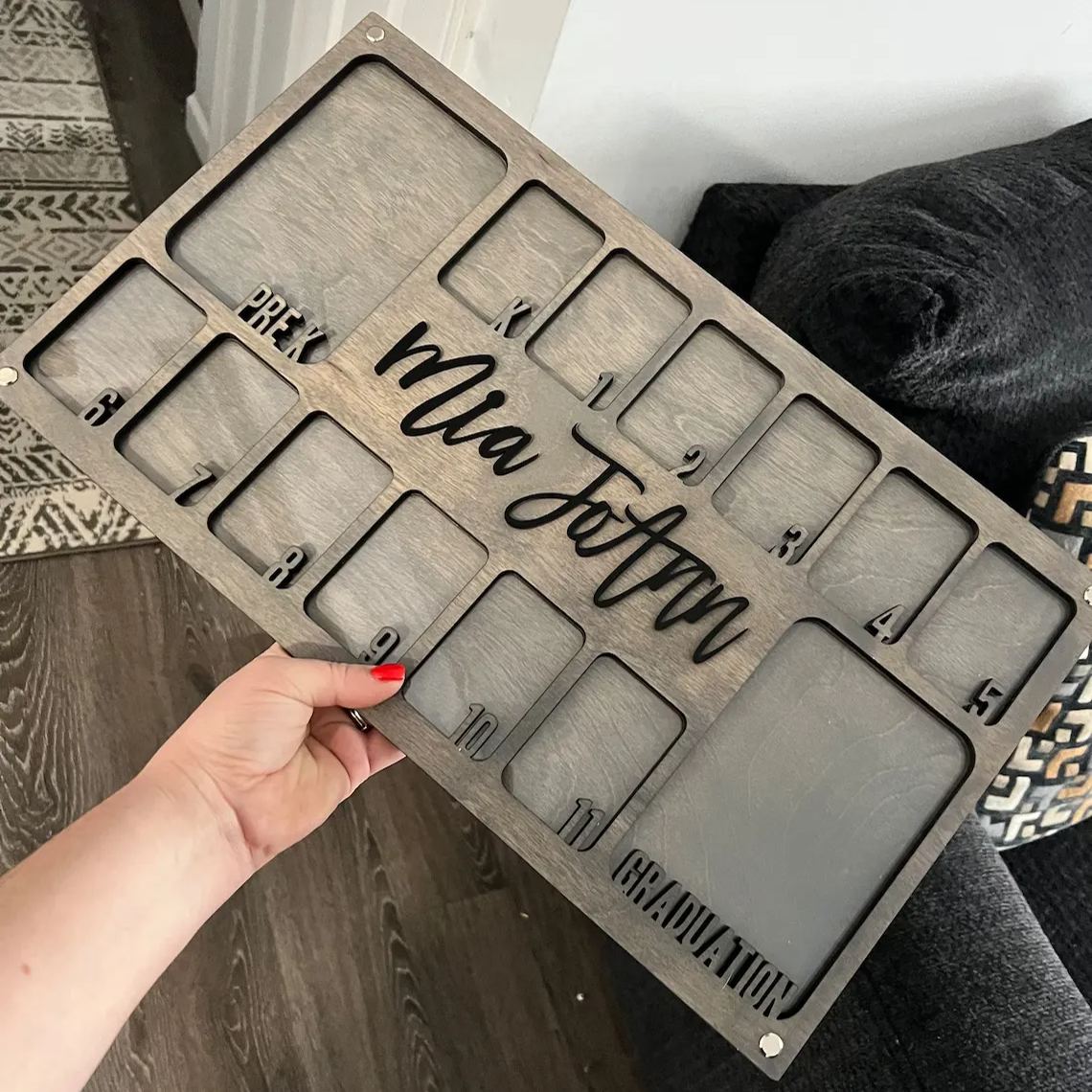 🎁School Years Photo Frame | Pre K to Graduation Picture Frame